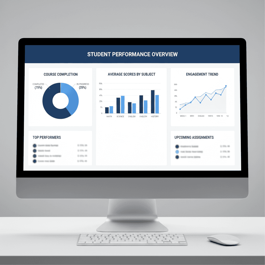 Data analytics dashboard